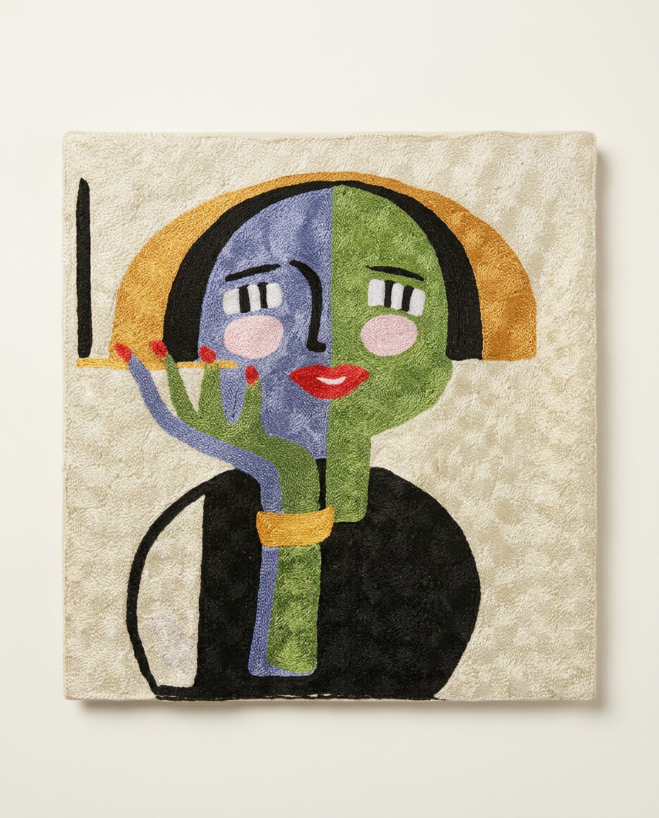 Cubist Duo — Split Face