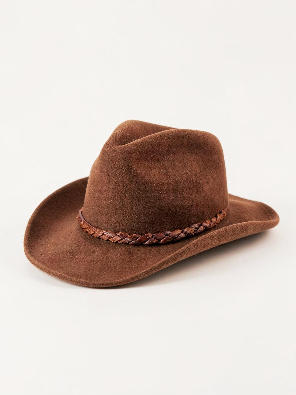 Brown Crushable Western Hat