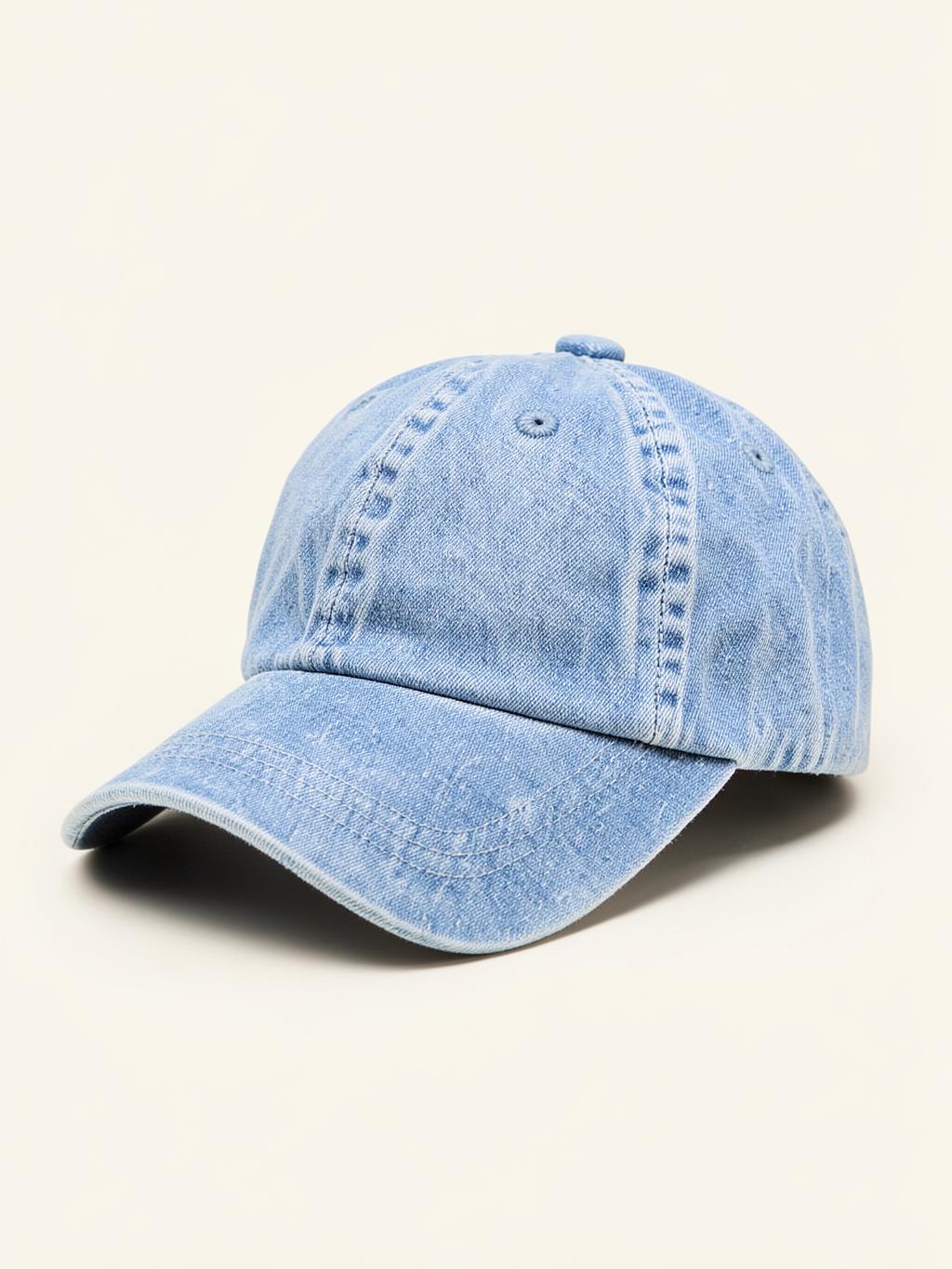 Light Denim Baseball Cap