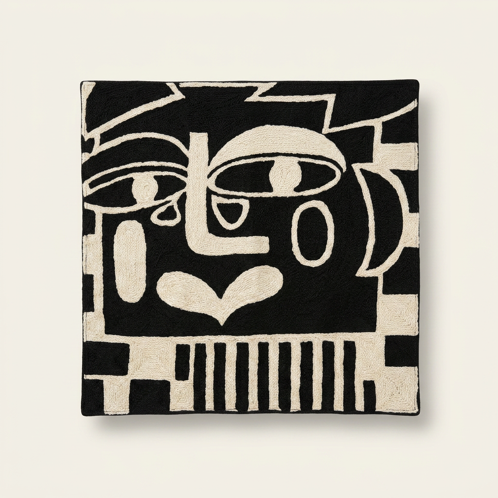 Cubist Face — Noir