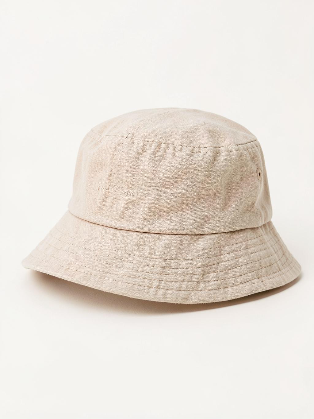 Stone Canvas Bucket Hat