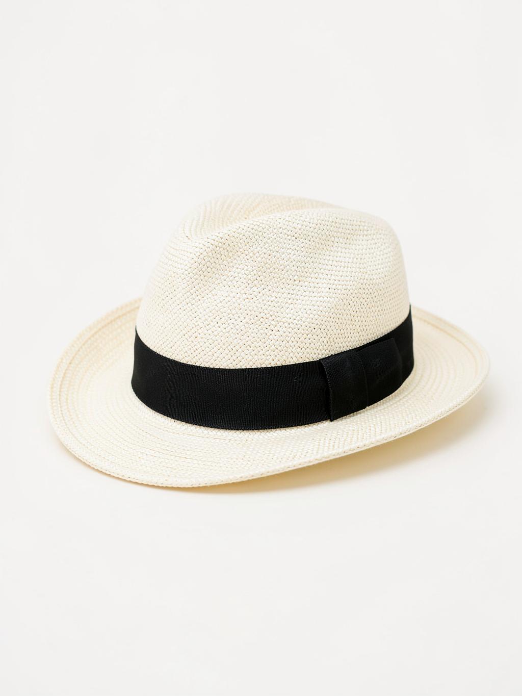 Cream Straw Trilby